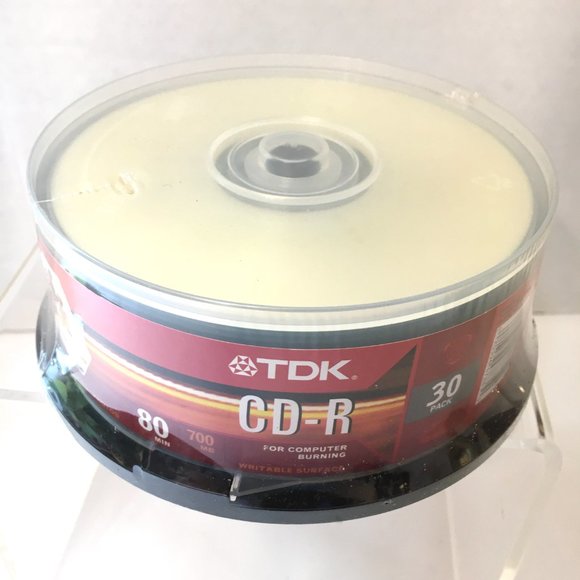 TDK CD-R80 30 CD 48X - Picture 2 of 5